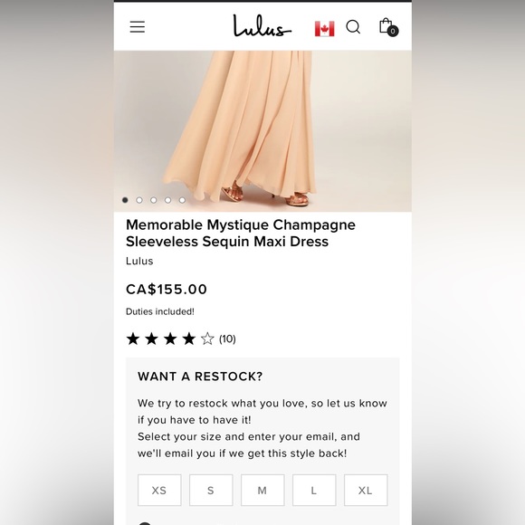 NWT Lulus Memorable Mystique Champagne Sleeveless Sequin Maxi Dress - Picture 3 of 16